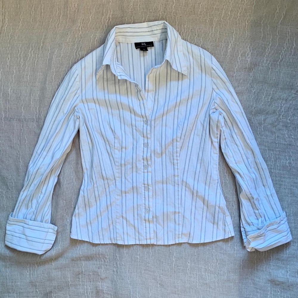 Pinstripe women’s button up
